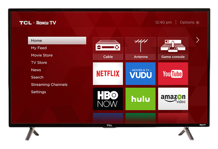 TCL 28S305 TV 71.1 cm (28") HD Wi-Fi Black