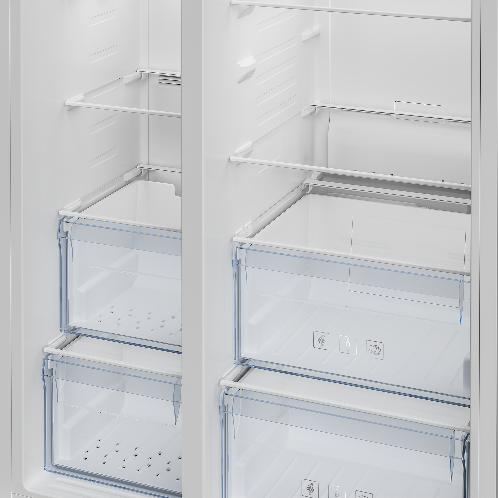 Beko GN162320PT side-by-side refrigerator Freestanding – image 6
