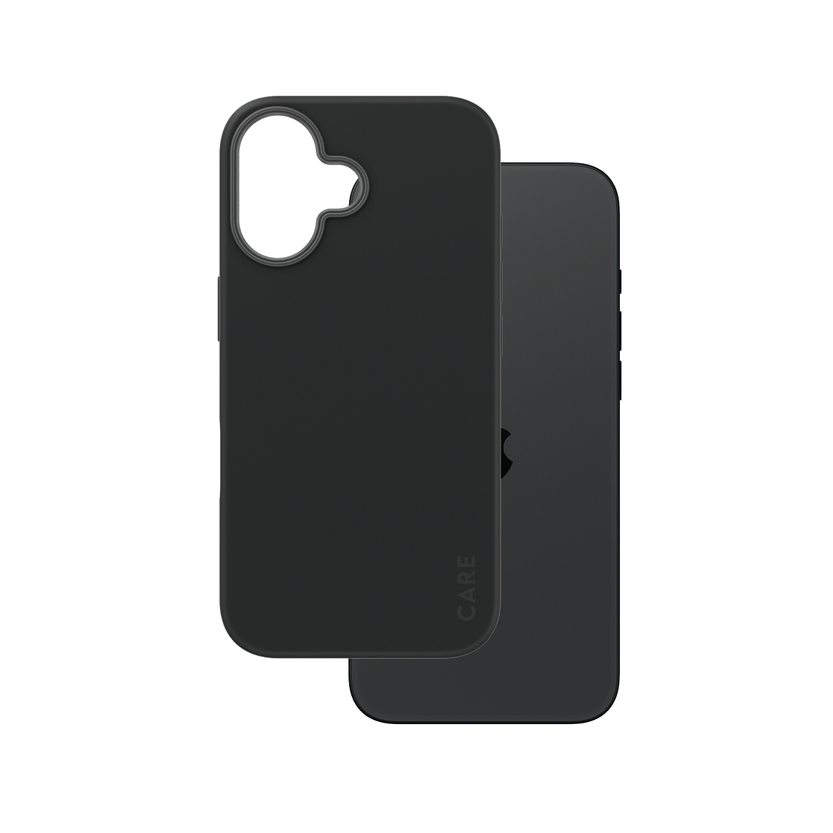 PanzerGlass CARE by PanzerGlass® Fashionable Case Black w. MagSafe iPhone 16 – image 1