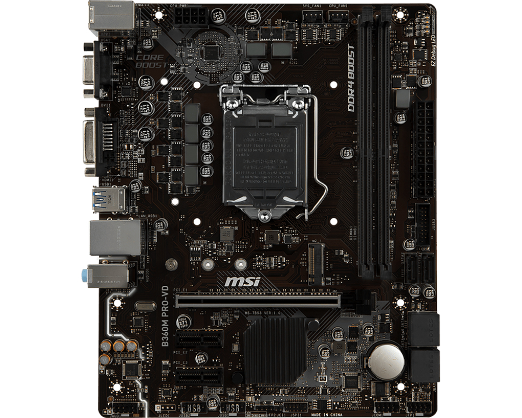 MSI B360M PRO-VD