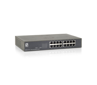 LevelOne FEU-1610 network switch Unmanaged Grey – image 1