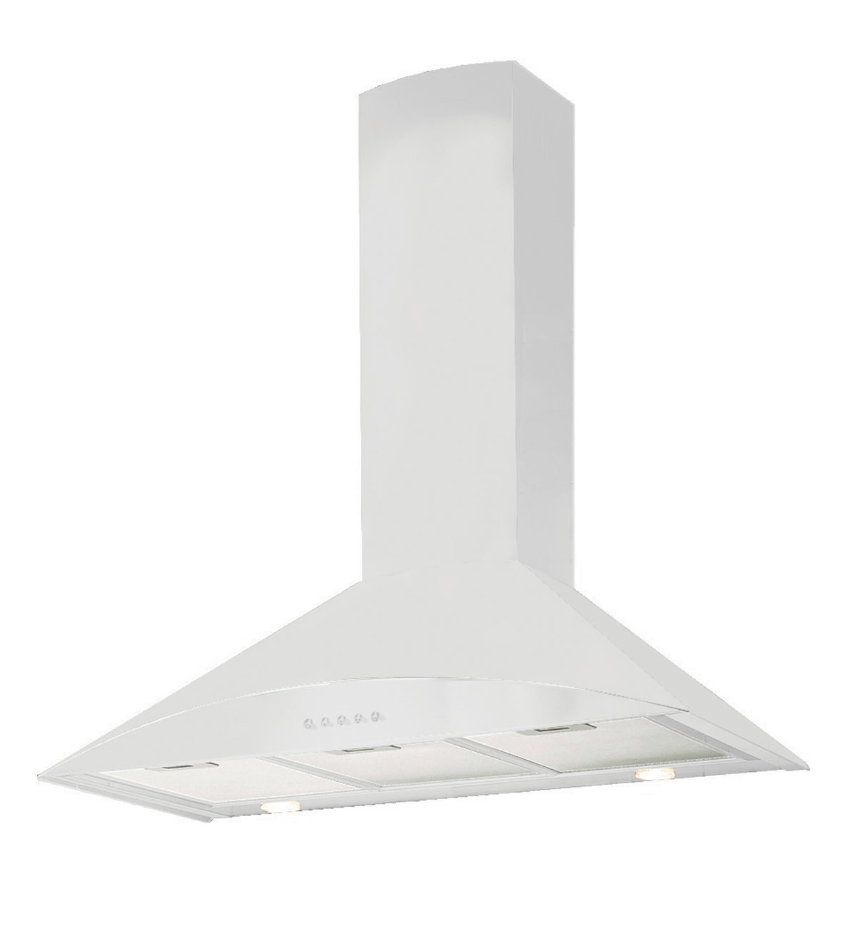 Whirlpool AKR947WH cooker hood White 600 m³/h