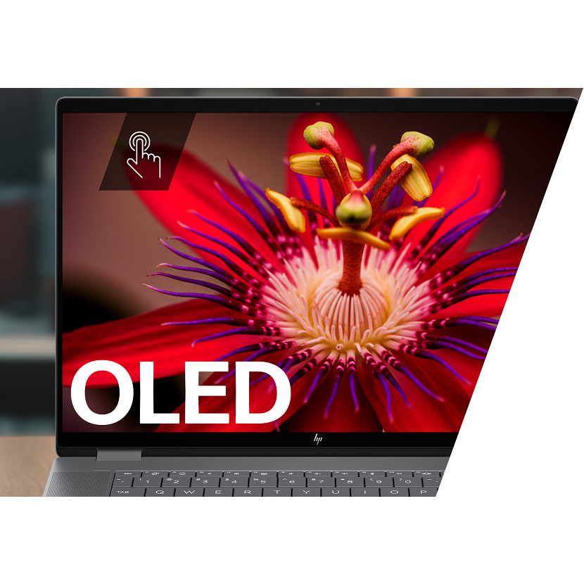 HP OmniBook X Flip Next Gen AI 16-ar0012na Copilot+ PC AMD Ryzen™ AI 7 350 Hybrid (2-in-1) 40.6 cm (16″) Touchscreen 2K 16 GB LPDDR5x-SDRAM 1 TB SSD Wi-Fi 7 (802.11be) Windows 11 Home Silver image 12
