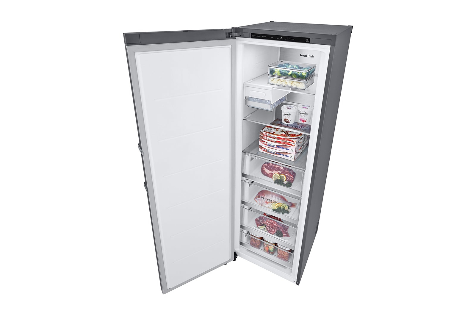 LG GFT61PZCSE freezer Upright freezer Freestanding – image 7