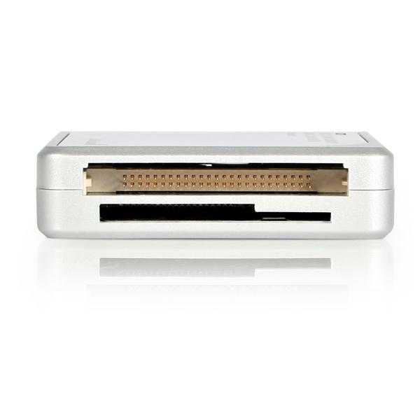 StarTech.com USB 2.0 High Capacity Multi media memory Card Reader - Card reader ( CF I, CF II, MS, MS PRO, Microdrive, MMC, SD, SM, MS Duo, MS PRO Duo, miniSD, – image 3