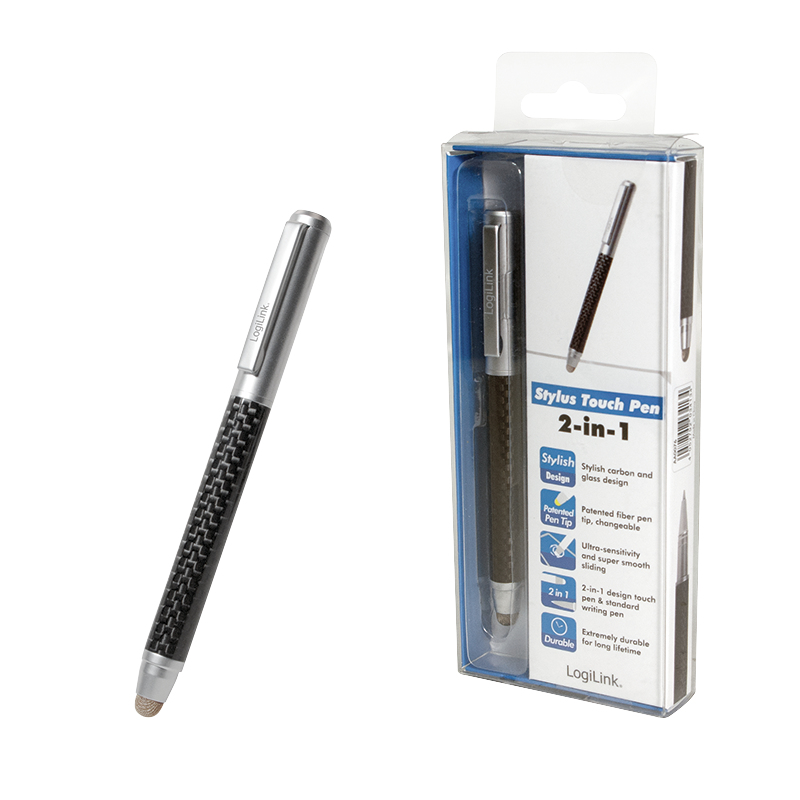 LogiLink AA0076 stylus pen Black, Stainless steel – image 4