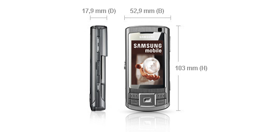 Samsung SGH-G810 6.6 cm (2.6") Grey – image 2