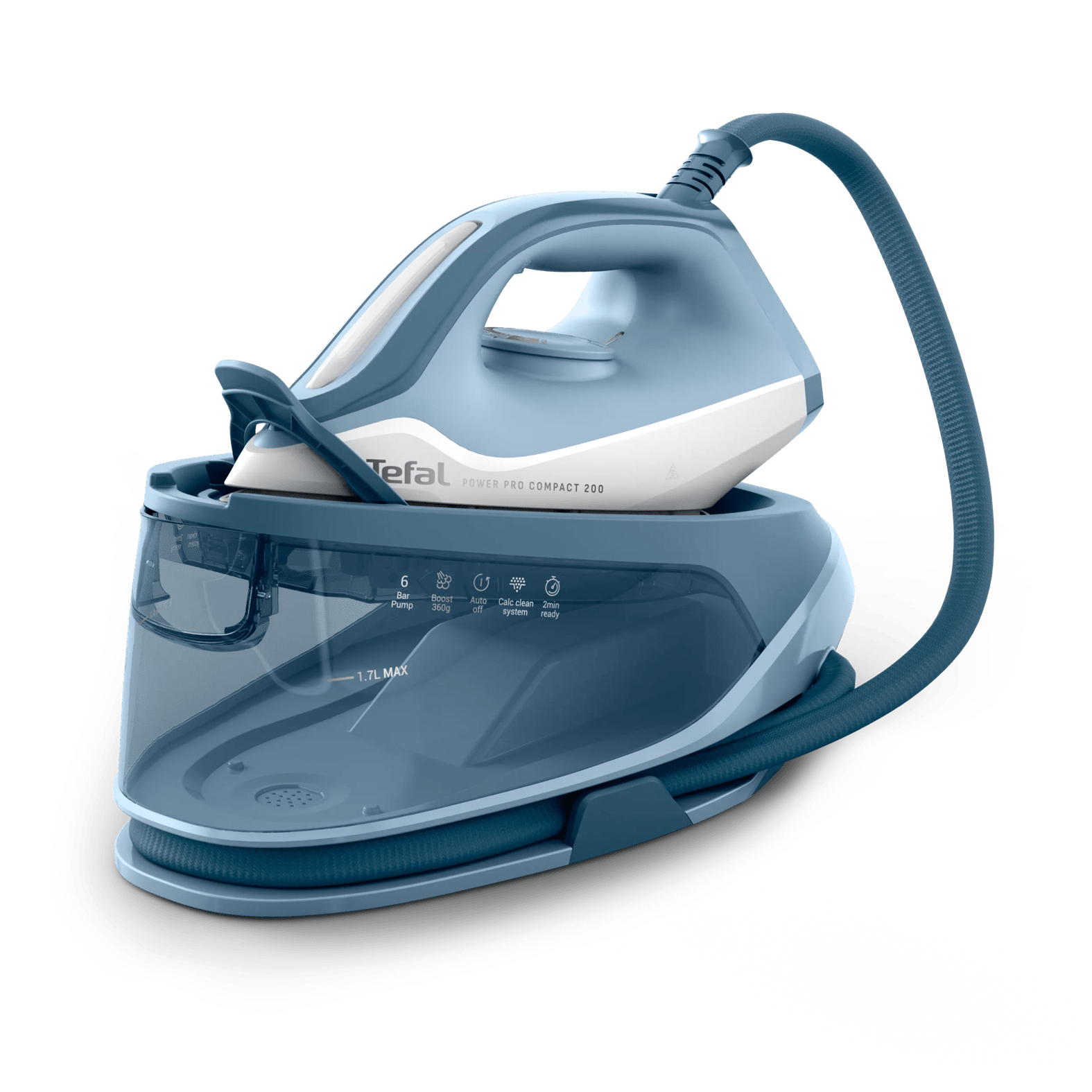 Tefal SV6210 2400 W 1.7 L Ceramic Express Glide Blue