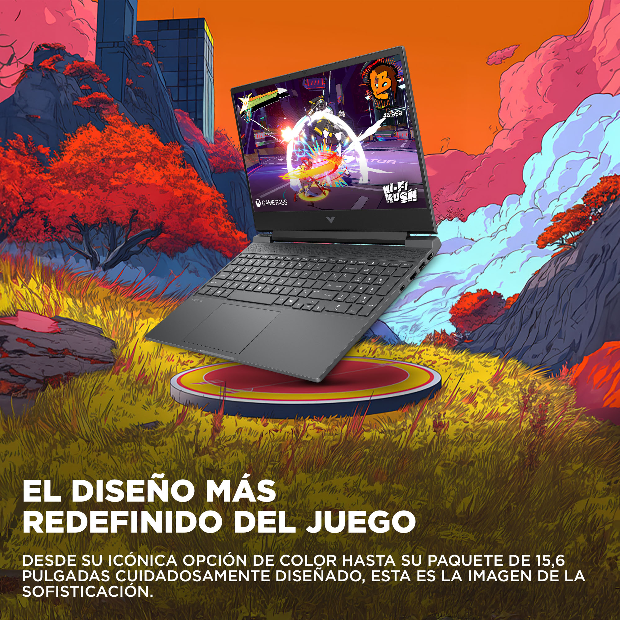 Portátil gaming Victus 15-fb3041ns - NVIDIA GeForce RTX 5050 8GB - imagen 9