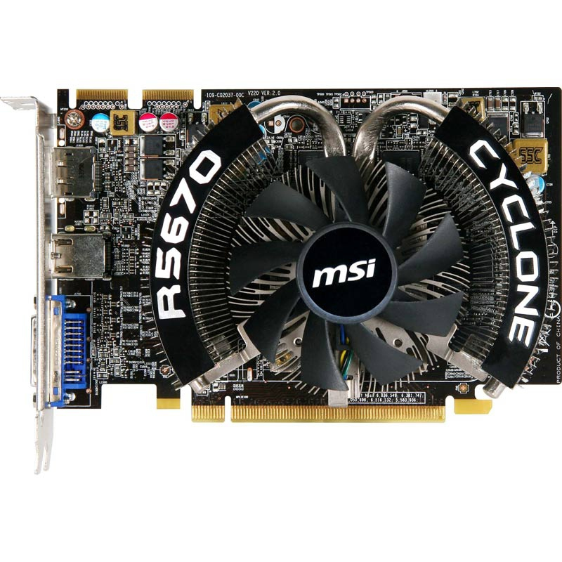MSI R5670 Cyclone 1G – image 3