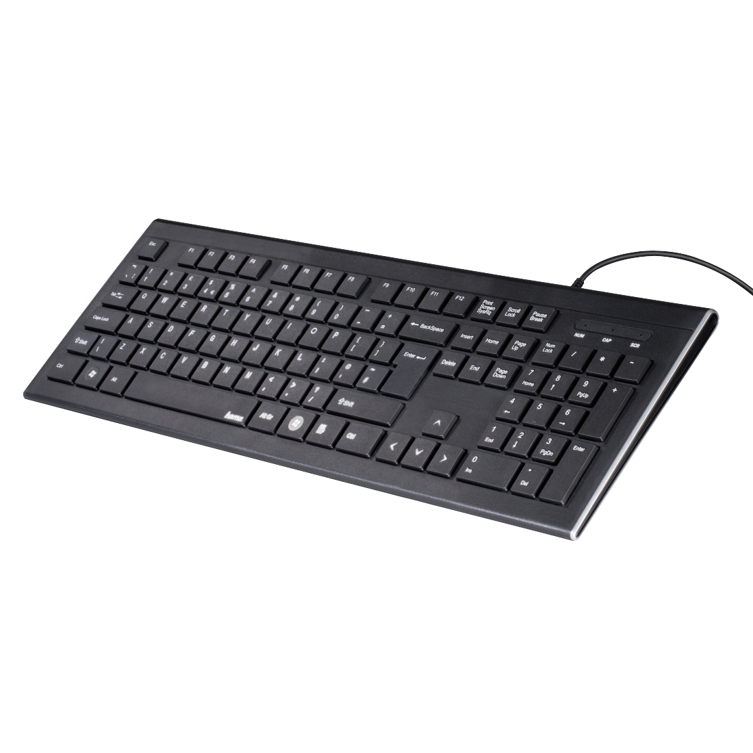 Hama 73134958 keyboard Mouse included Universal USB UK English Black – image 2