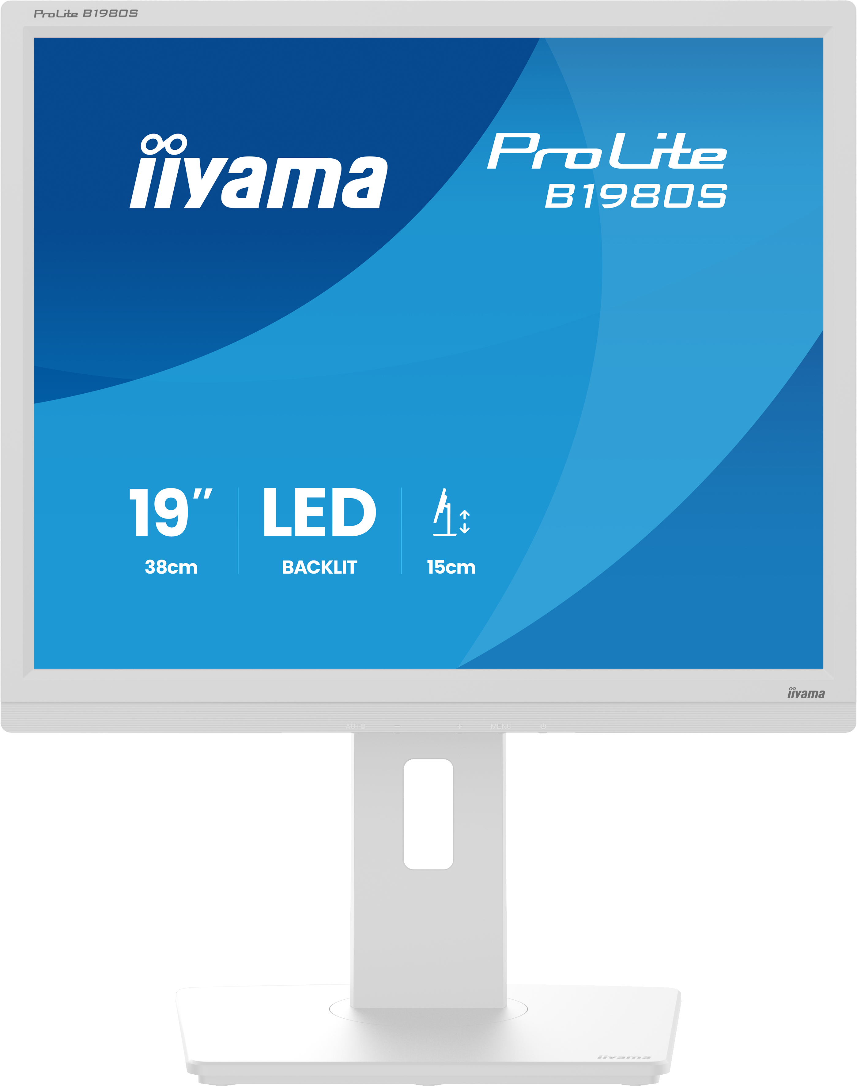 iiyama ProLite B1980S-W1 Monitor PC 48,3 cm (19") 1280 x 1024 Pixel SVGA LED Bianco