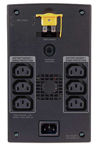 APC BX1100CI uninterruptible power supply (UPS) 1.1 kVA