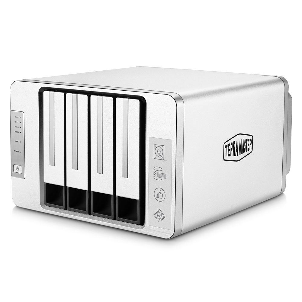 TerraMaster F4-210 NAS/storage server Desktop Realtek RTD1296 – image 4