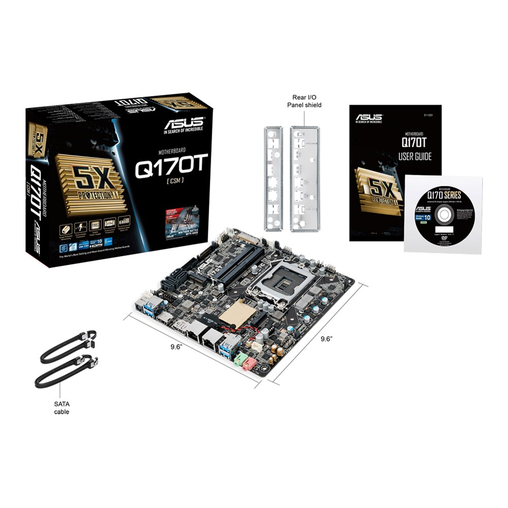 ASUS Q170T/CSM Intel® Q170 LGA 1151 (Socket H4) mini ITX – image 4