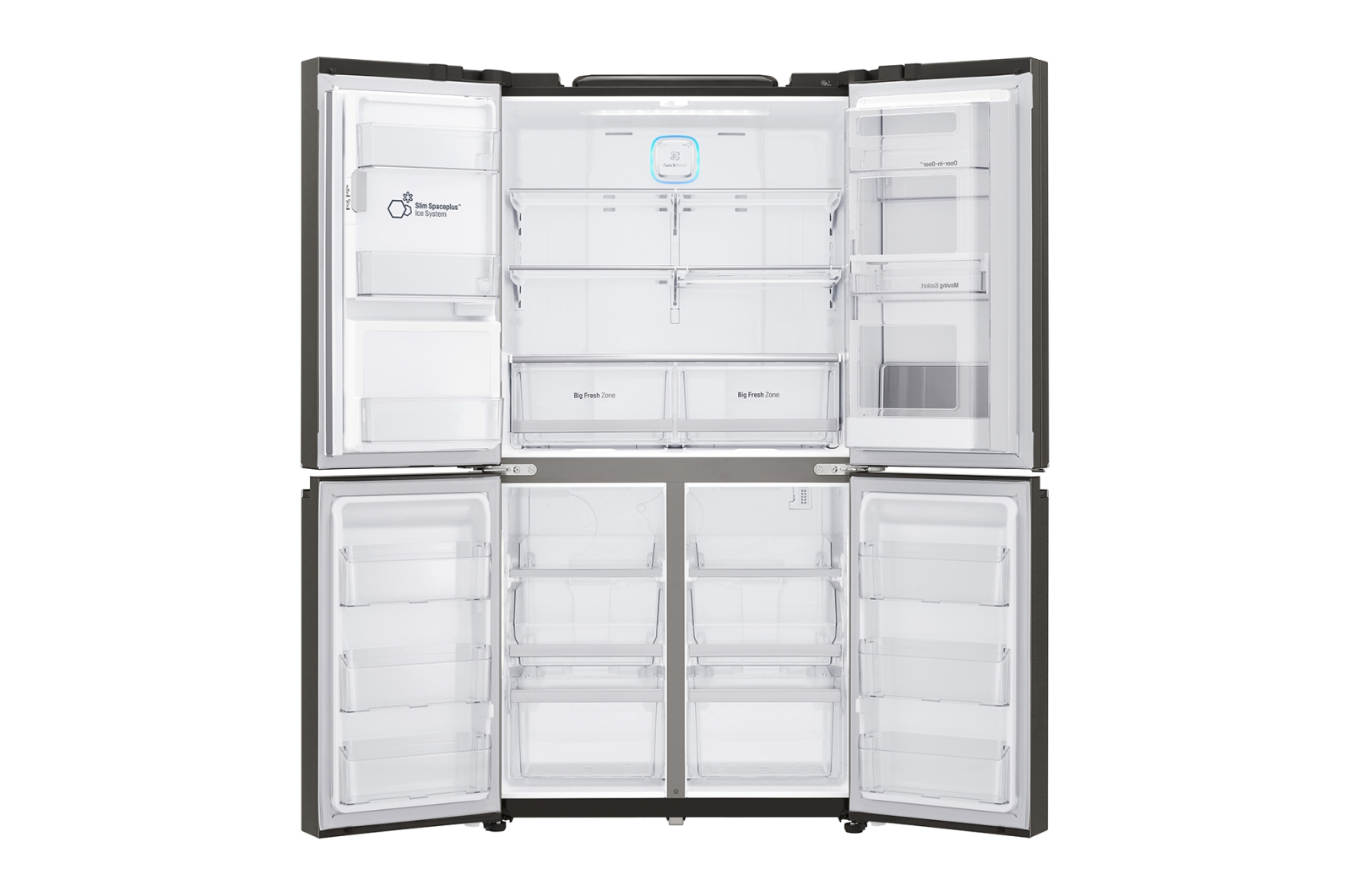 LG GMS9331SB side-by-side refrigerator Freestanding – image 9