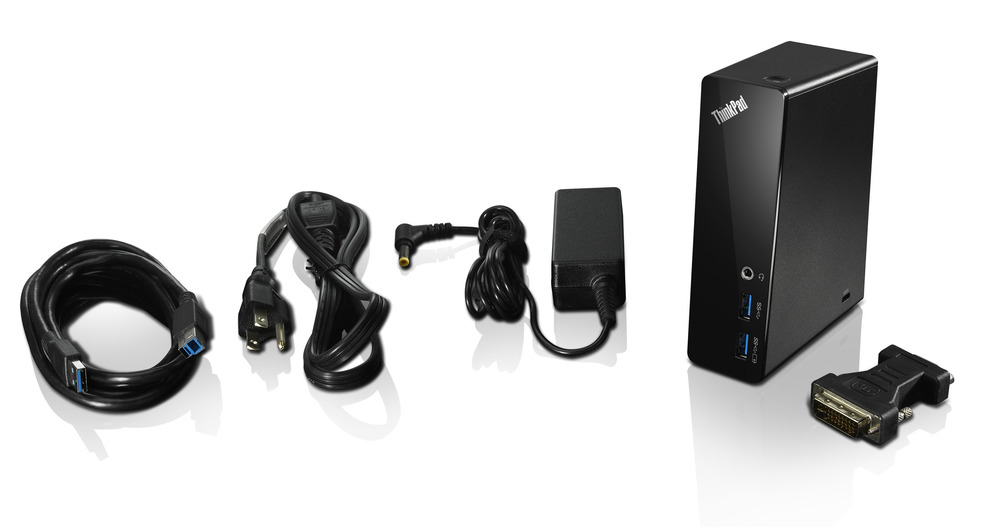 Lenovo 4X10A06696 laptop dock/port replicator Wired USB 3.2 Gen 1 (3.1 Gen 1) Type-A Black – image 3
