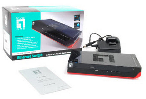LevelOne GSW-0508 network switch Unmanaged – image 6