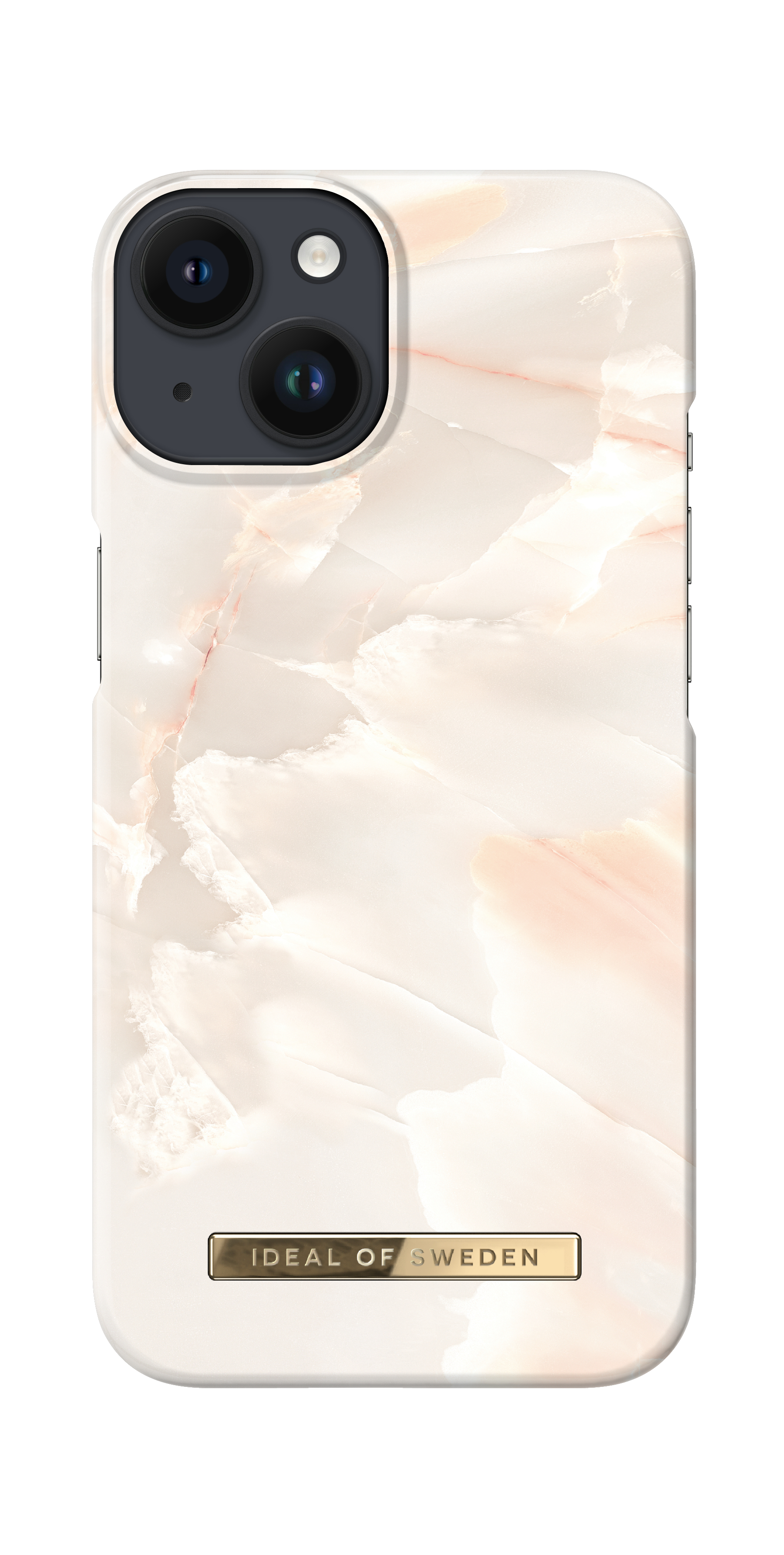 iDeal of Sweden Printed Case iPhone 13 / 14 / 16e Rose Pearl Marble