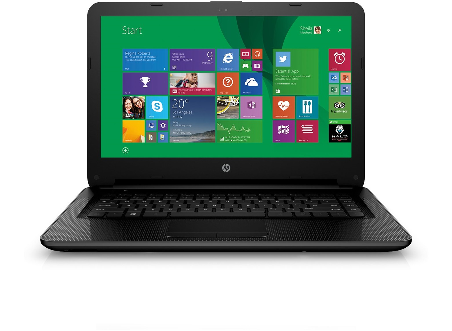 HP 14-ac002nd Intel® Celeron® N3050 Laptop – image 1