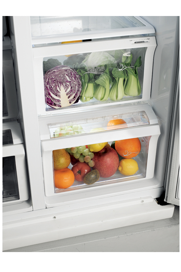 Samsung RSA1ZHNE side-by-side refrigerator Freestanding – image 3