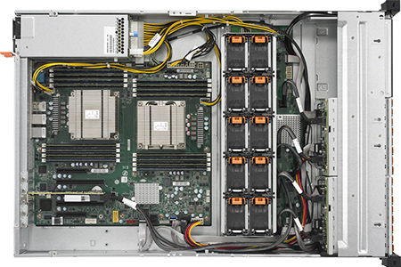 NEC Express5800/R120g-2E Intel® C612 Rack (2U) Black – image 4