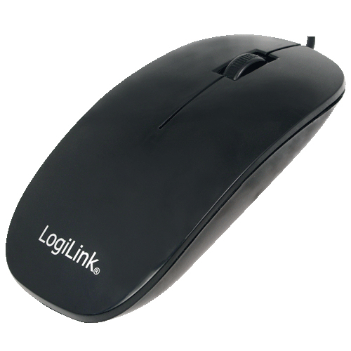 LogiLink ID0063 mouse Office Ambidextrous USB Type-A Optical 1000 DPI – image 1