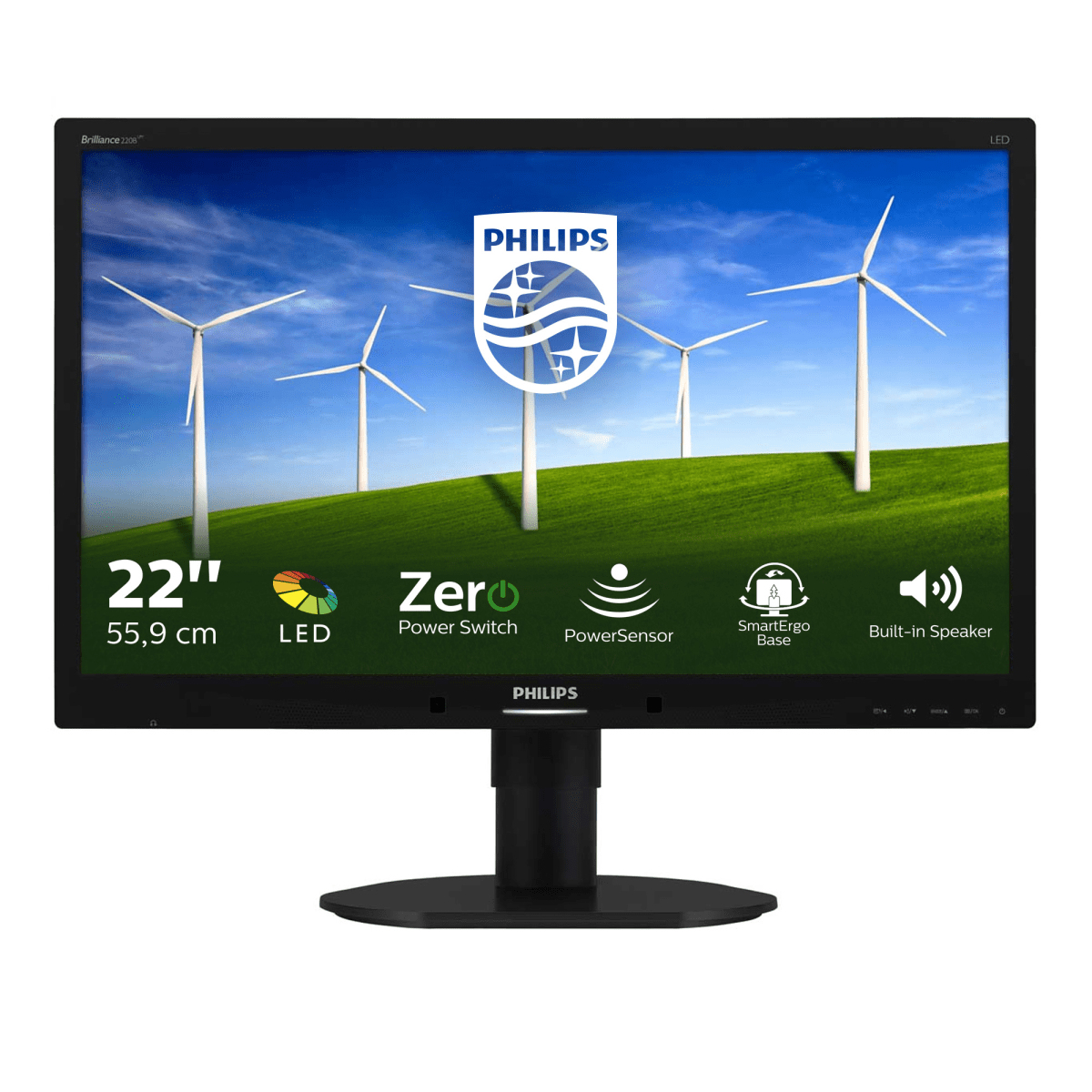 Philips B Line LCD monitor, LED backlight 220B4LPYCB/00 – image 1