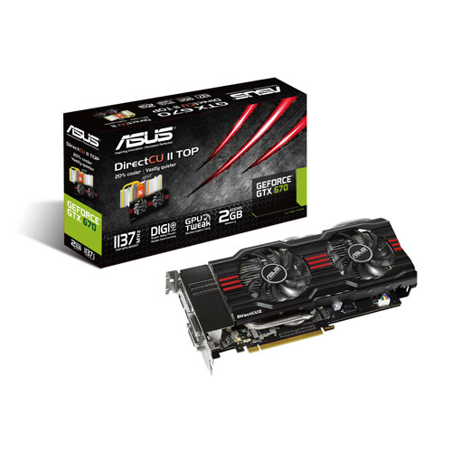 ASUS GTX670-DC2T-2GD5 graphics card NVIDIA GeForce GTX 670 – image 3