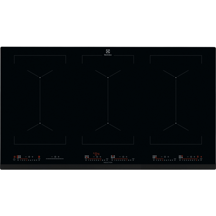 Electrolux EIV9467 Black Built-in Zone induction hob 6 zone(s)
