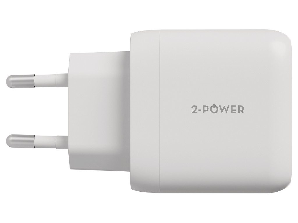 2-Power 2PWC45W01G-EU mobile device charger White – image 2
