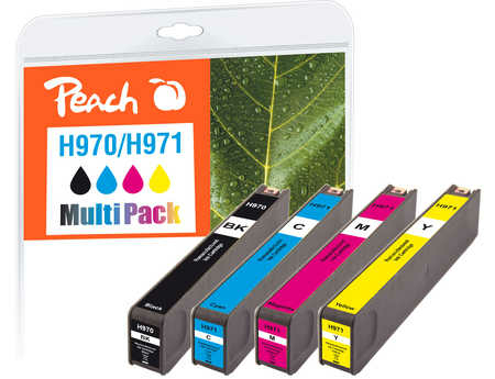 Peach 318019 ink cartridge 4 pc(s) Standard Yield Black, Cyan, Magenta, Yellow