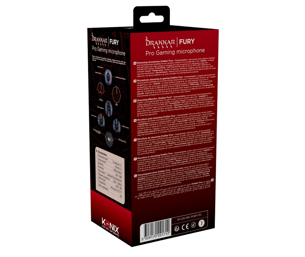 Konix KX DK FURY PRO STREAMING MIC – image 4