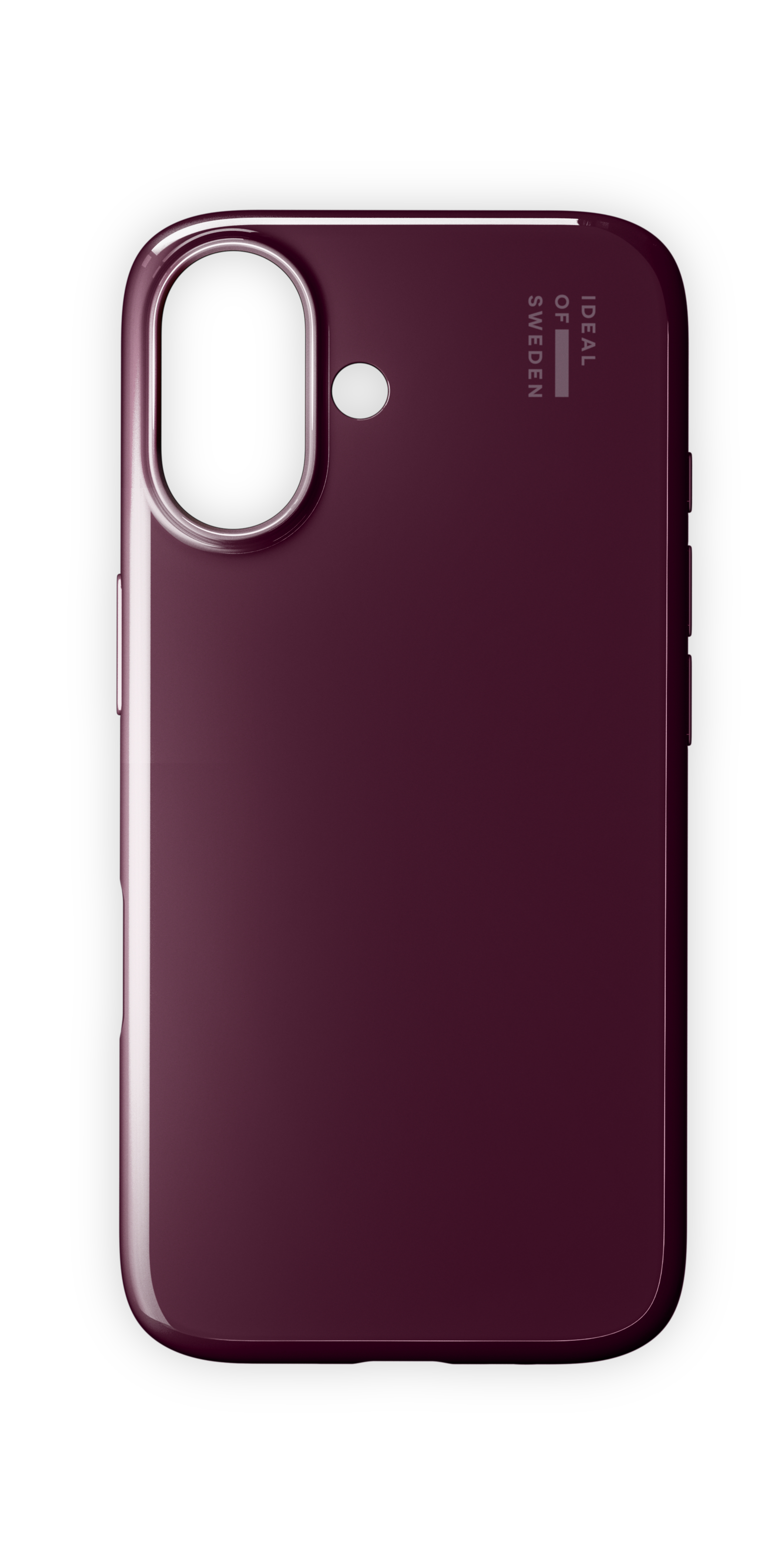 iDeal of Sweden Slim Case MagSafe iPhone 16 Glossy Cherry