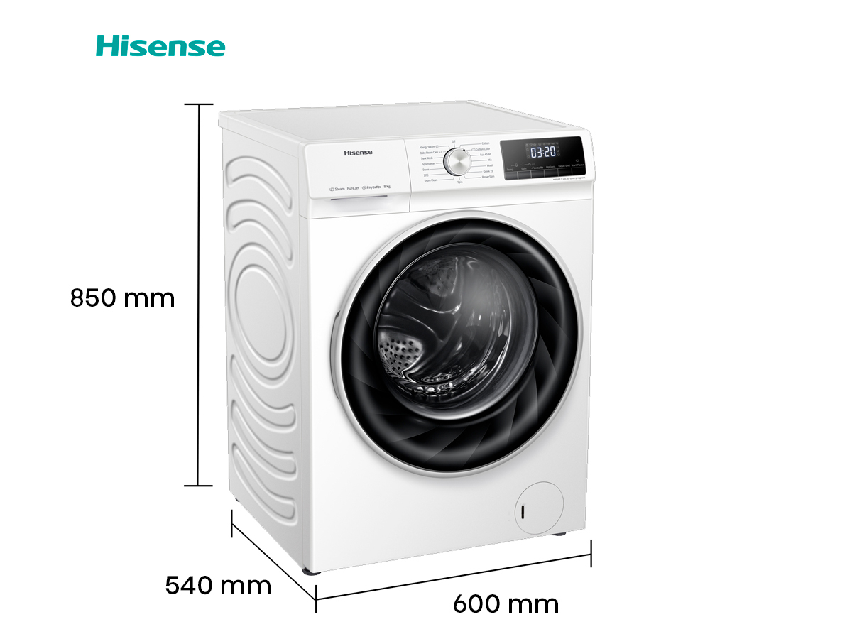 Hisense WFQY801429VJM washing machine Front-load – image 6