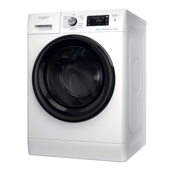 Whirlpool FFWDB976258BVEE washer dryer Freestanding Front-load White