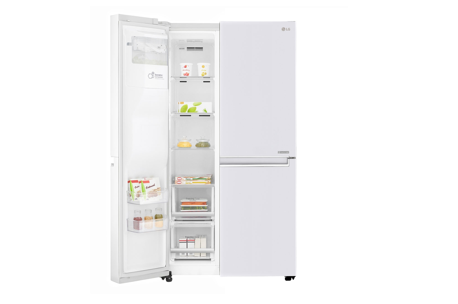 LG GSL961SWUZ side-by-side refrigerator Freestanding – image 7
