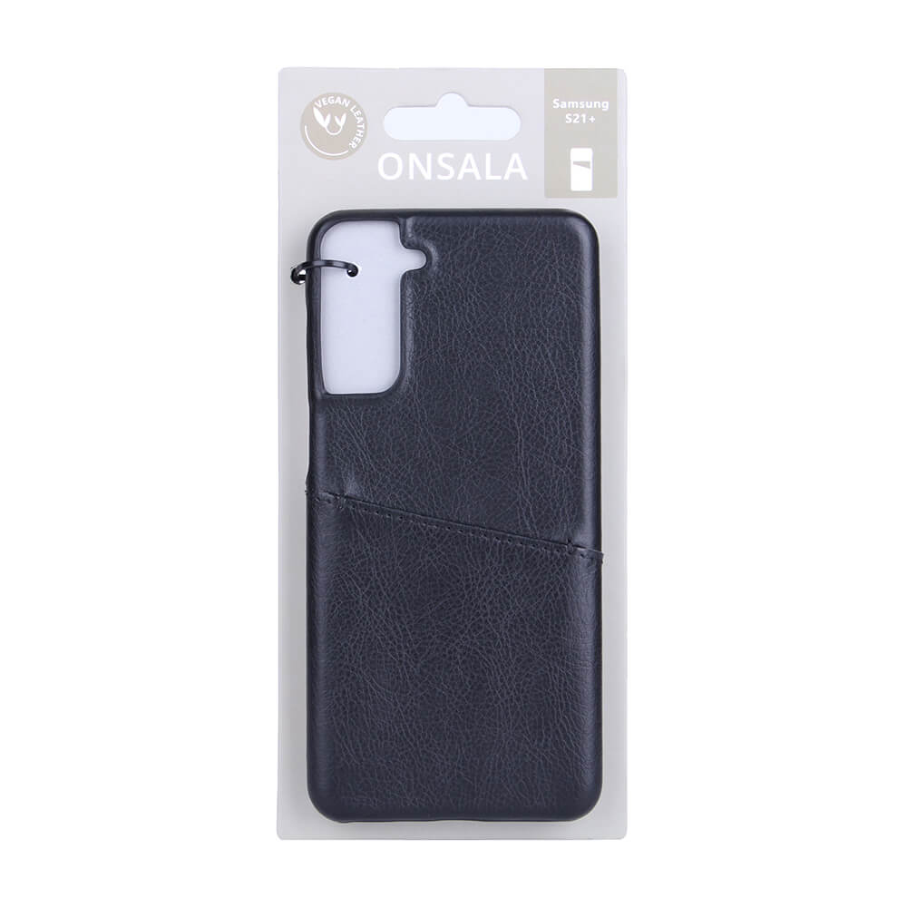 Onsala Mobile Cover Black with Cardpocket Samsung S21+/S30+ – image 2