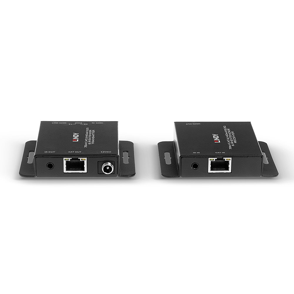 Lindy 70m Cat.6 HDMI 4K30 and IR Extender with PoC and Loop Out – image 4