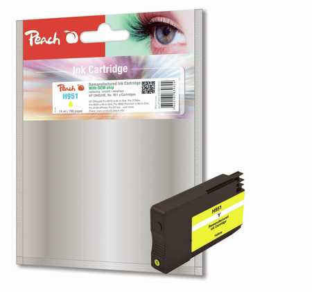 Peach 319121 ink cartridge 1 pc(s) Yellow
