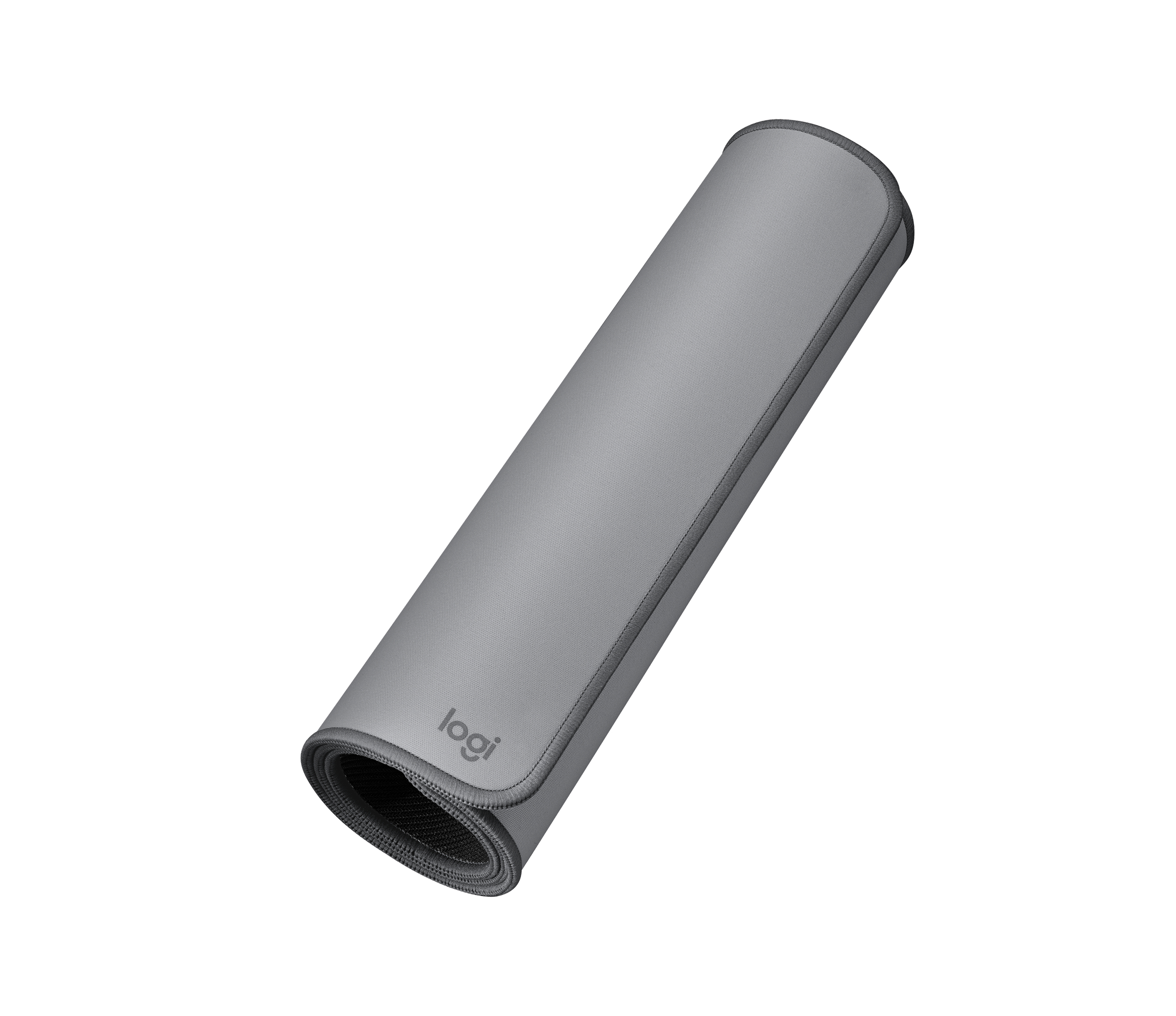 MousePad Logitech Desk Mat, 100% Poliester Reciclado, A Prueba de Salpicaduras, 700mm x 300mm x 2mm, Color Gris