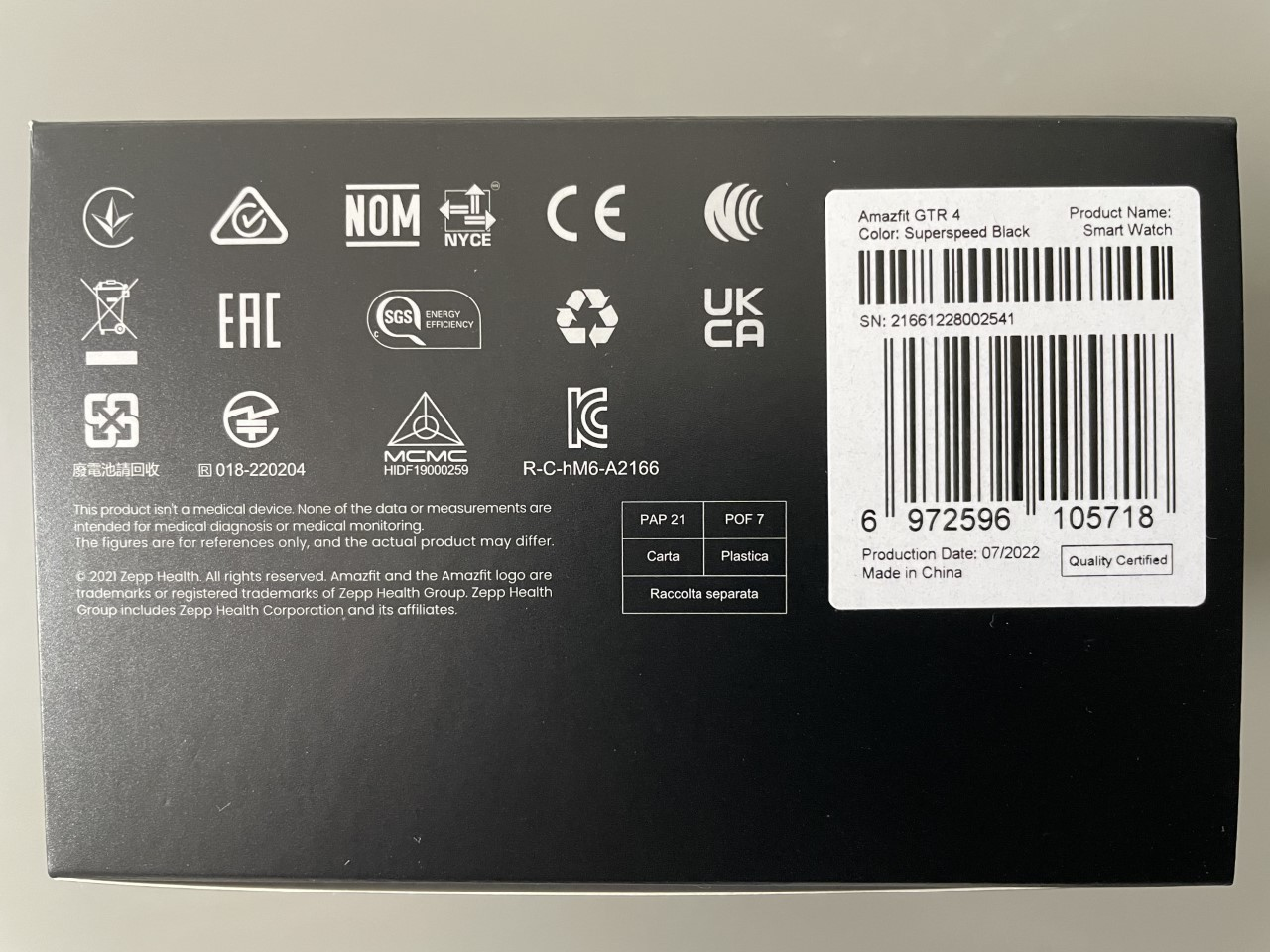 Amazfit GTR 4 Superspeed Black – image 8