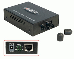 Lindy ST Fast Ethernet Fibre Optic Converter – image 2