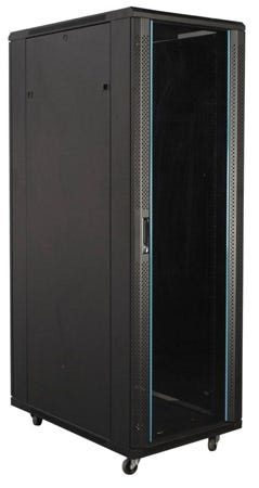 Intellinet 203227 rack cabinet 27U Freestanding rack Black