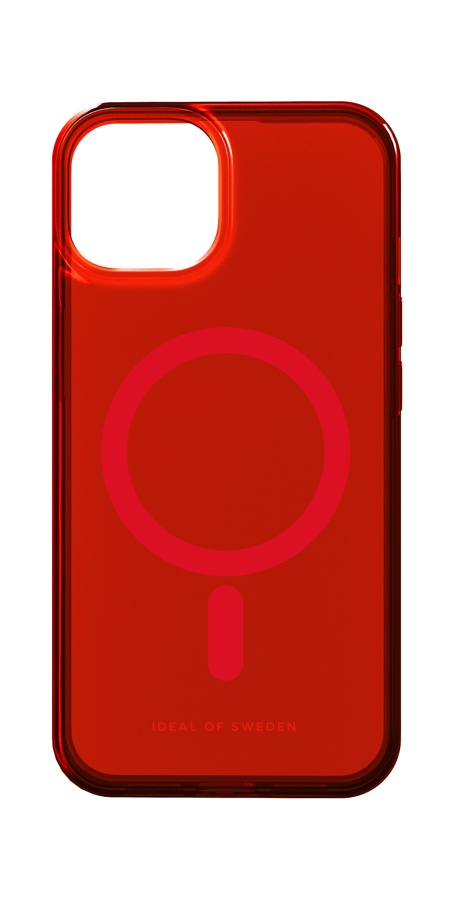iDeal of Sweden Clear Case MagSafe iPhone 13/14 Radiant Red – image 4