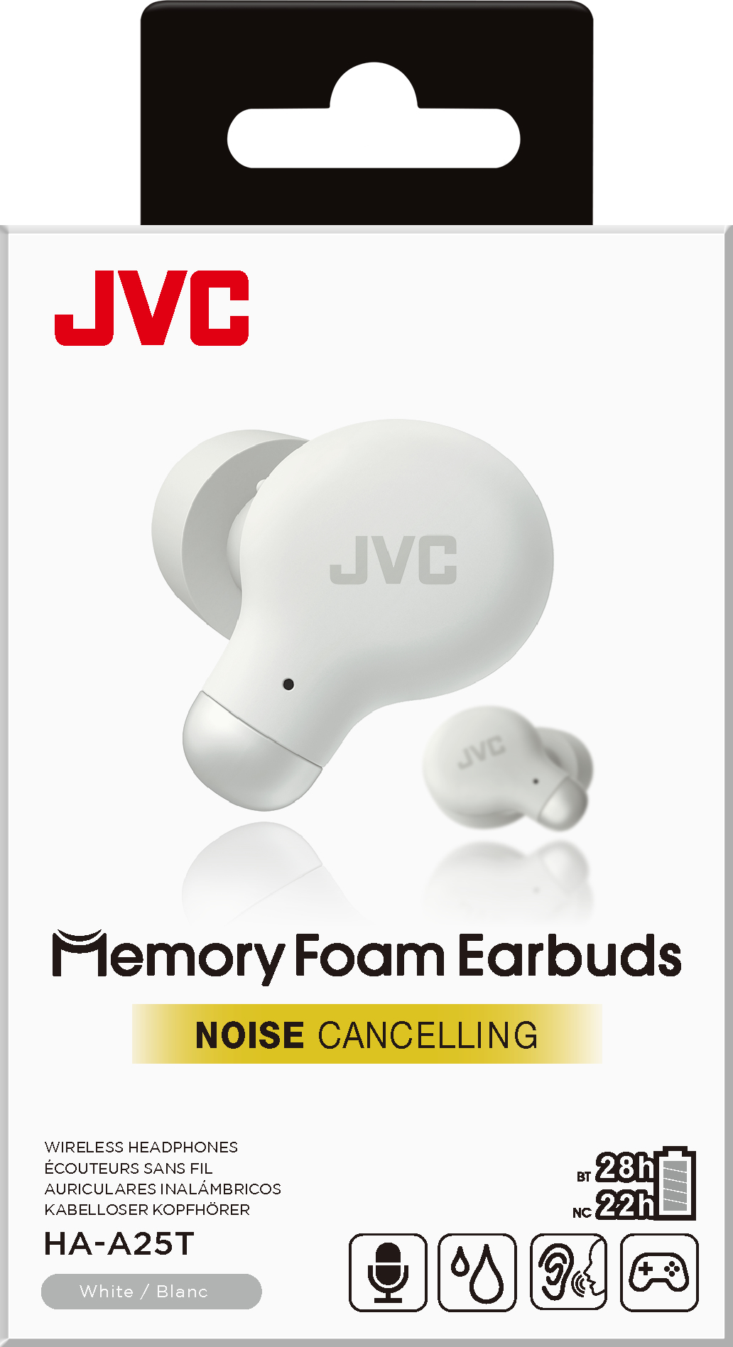 JVC Active Noise Cancelling TWS White – image 6