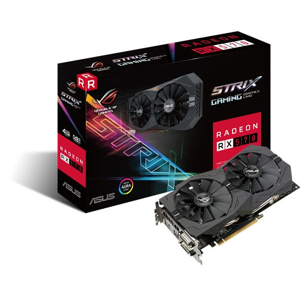 ASUS ROG-STRIX-RX570-4G-GAMING graphics card AMD Radeon RX 570 – image 1