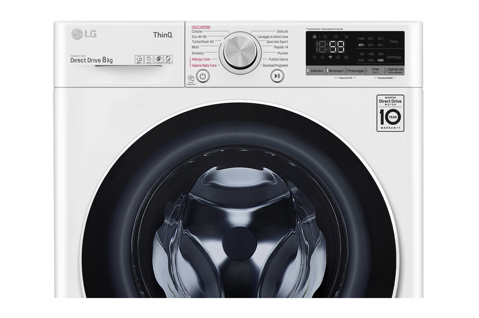 LG F4WV508S0B washing machine Front-load – image 6