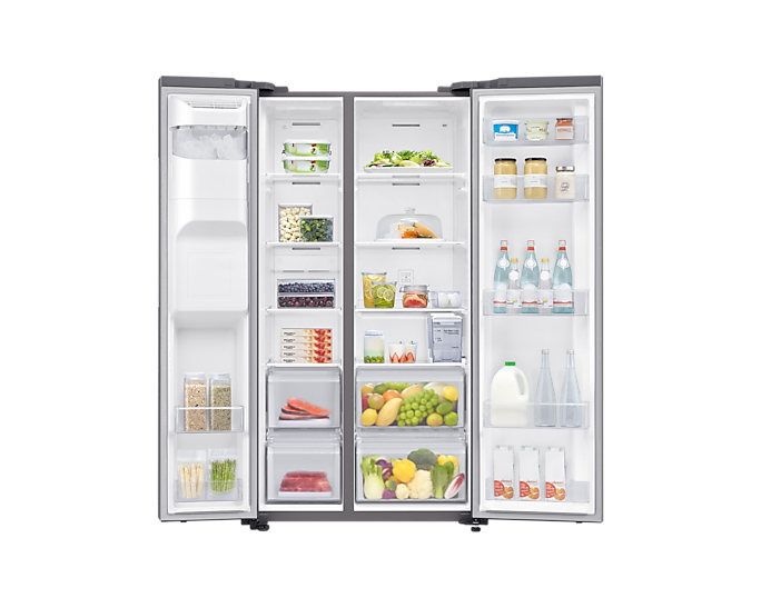 Samsung RS64R5302M9 side-by-side refrigerator Freestanding – image 5
