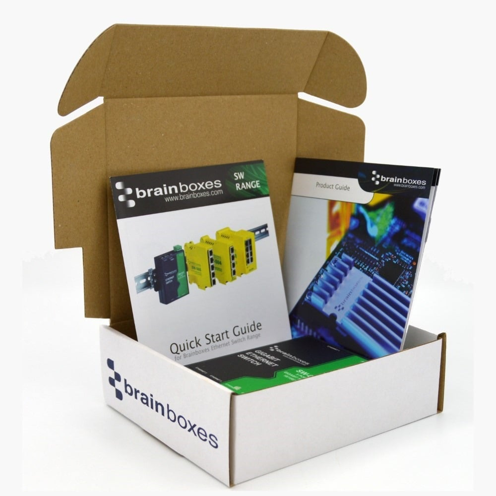 Brainboxes Light Industrial 5 Port Gigabit Ethernet Switch – image 4